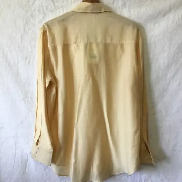 With.It Yellow Long-Sleeve Button Shirt - Picture 10 of 14
